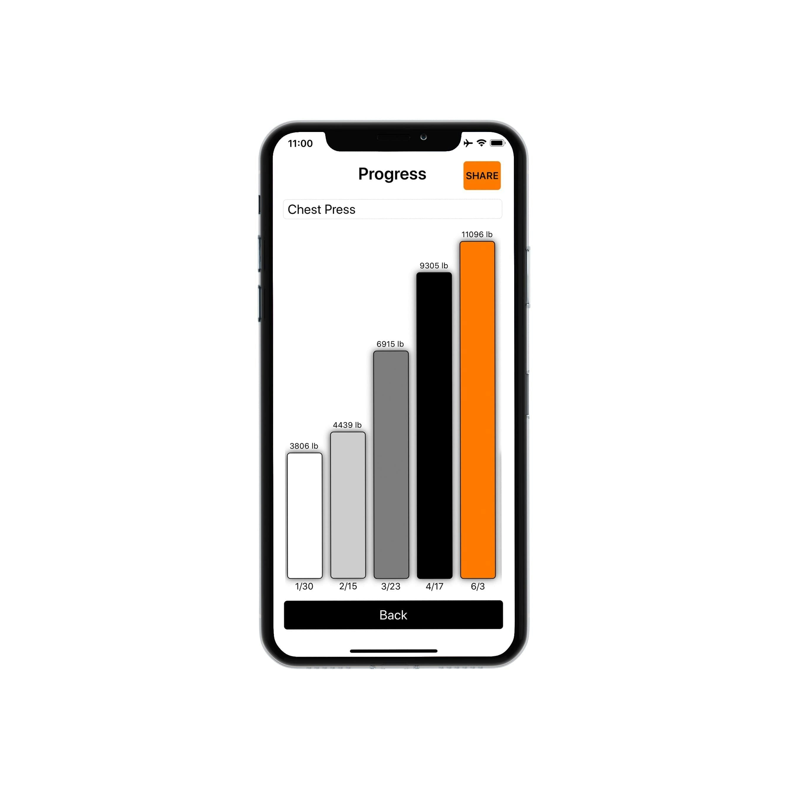 X3 Workout Tracker Mobile App