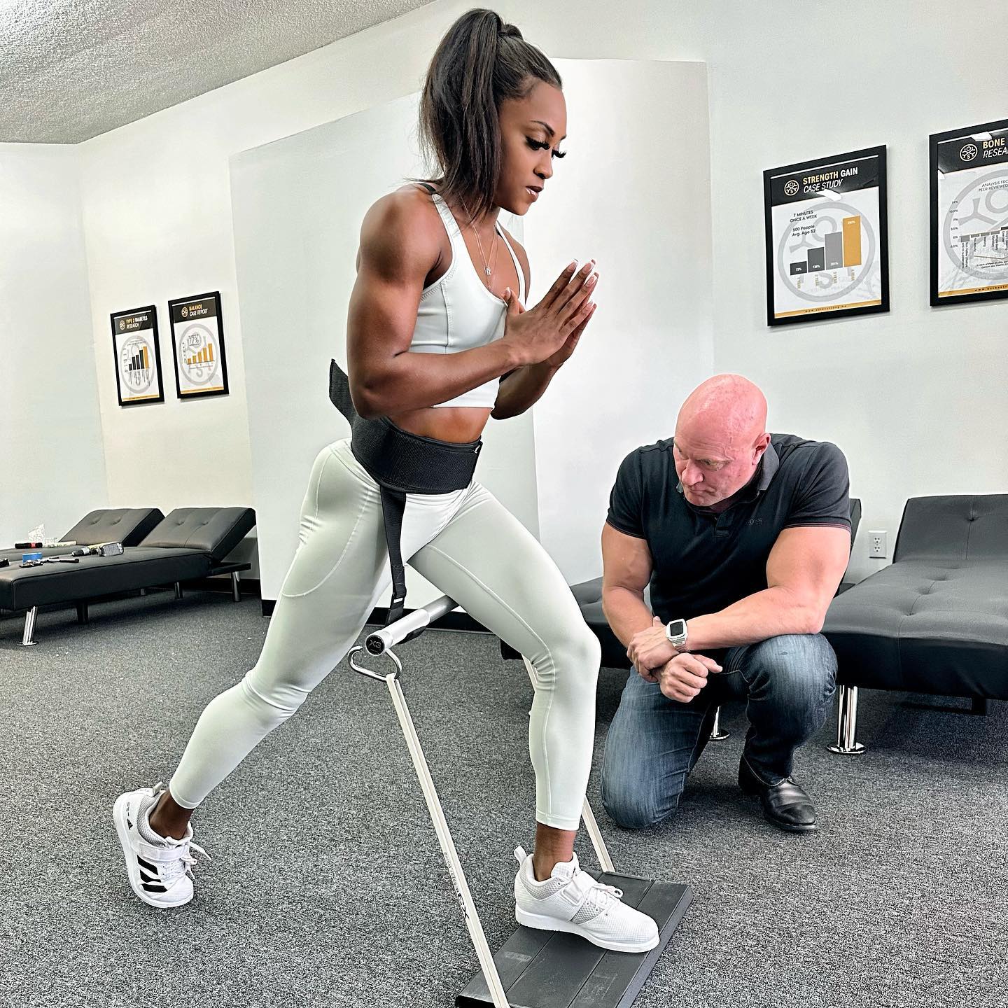 Squat Variable Resistance Training X3 Squat Belt Jaquish Biomedical